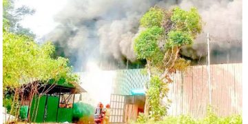 കോട്ടയം മെഡിക്കൽ കോളജിലെ മാലിന്യകേന്ദ്രത്തിൽ വൻ അഗ്നിബാധ