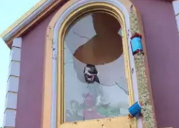 കർണാടകയിൽ വീണ്ടും ക്രിസ്ത്യൻ പള്ളിക്കു നേരെ ആക്രമണം