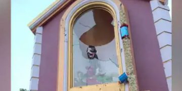 കർണാടകയിൽ വീണ്ടും ക്രിസ്ത്യൻ പള്ളിക്കു നേരെ ആക്രമണം