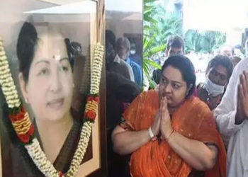 ജയലളിതയുടെ  ‘വേദനിലയം’  വസതി  ദീപ , ദീപക് എന്നിവർക്ക് കൈമാറി