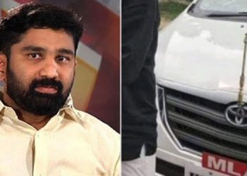 വി ടി ബൽറാമിന്റെ കാറിടിച്ച് യുവതിക്ക് പരിക്ക് ; വാഹനം നിർത്താതെ പോയെന്ന്‌ ആക്ഷേപം