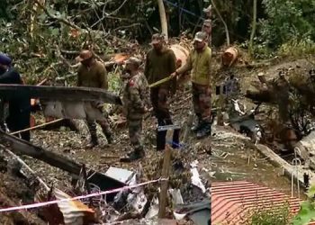 കൂനൂരിൽ പരിശോധന തുടരുന്നു ; തകർന്ന ഹെലികോപ്ടർ കൂട്ടിച്ചേർക്കാൻ ശ്രമം തുടങ്ങി