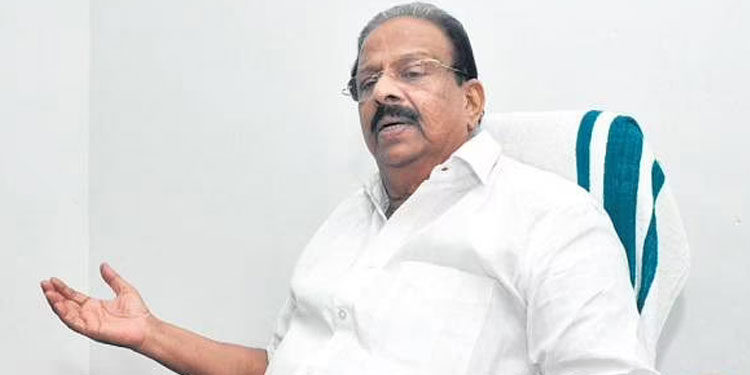 കെ -റെയിൽ : കേന്ദ്ര സർക്കാർ വിട്ടു നിൽക്കണം  –  കെ. സുധാകരൻ