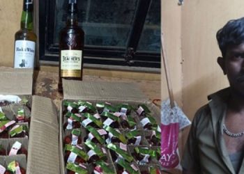 ലോറിയില്‍ കേരളത്തിലേയ്ക്ക് മദ്യം കടത്താന്‍ ശ്രമം ; ഒരാള്‍ അറസറ്റില്‍