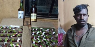 ലോറിയില്‍ കേരളത്തിലേയ്ക്ക് മദ്യം കടത്താന്‍ ശ്രമം ; ഒരാള്‍ അറസറ്റില്‍