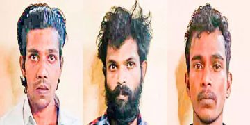 ബി.ജെ.പി പ്രവര്‍ത്തകനെ വെട്ടിയ കേസ് :  മൂന്നു പേര്‍ പിടിയില്‍