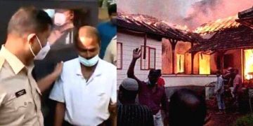 താലൂക്ക് ഓഫീസ് തീപിടിത്തം:   പ്രതിയുടെ അറസ്റ്റ് രേഖപ്പെടുത്തി