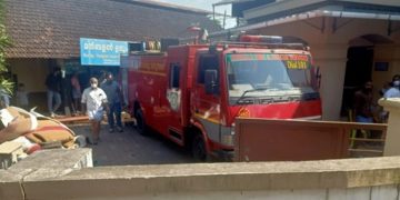 കോഴിക്കോട് ഗോഡൗണിൽ തീപിടിത്തം ; ഒരു കോടി രൂപയുടെ നഷ്‌ടം