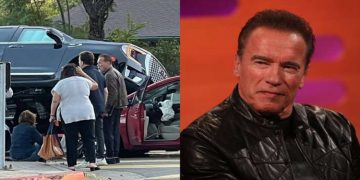 അര്‍നോള്‍ഡ് ഷ്വാസ്നെഗറിന്റെ കാര്‍ അപകടത്തില്‍പ്പെട്ടു ; ഒരു സ്ത്രീക്ക് പരുക്ക്