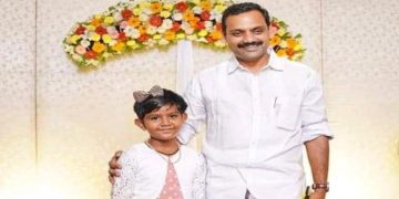 വേമ്പനാട്ട് കായല്‍ നീന്തിക്കയറി ചരിത്രം കുറിക്കാന്‍ ഏഴുവയസുകാരി ജുവല്‍ ; താരത്തെ നേരിൽ കണ്ട് ഡീന്‍ കുര്യാക്കോസ്