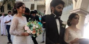 നടി റെബ മോണിക്ക ജോണ്‍ വിവാഹിതയായി