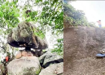 ഐതിഹ്യ പെരുമയുയർത്തി പാണ്ഡവൻ പാറ