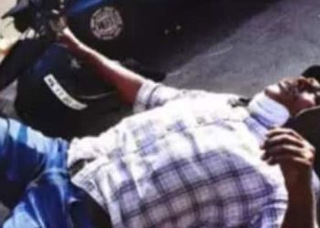 അമിതവേഗത ചോദ്യം ചെയ്ത ബൈക്ക് യാത്രികനെ ഇടിച്ച് വീഴ്ത്തി സ്വകാര്യ ബസ് കടന്നു കളഞ്ഞതായി പരാതി