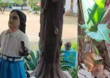 കോൺവെന്‍റ് സ്കൂളിൽ സാമൂഹിക വിരുദ്ധരുടെ അഴിഞ്ഞാട്ടം  ;  പ്രതിമ തകർത്തു