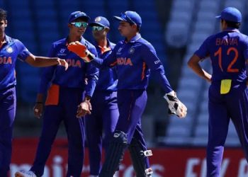 അണ്ടര്‍-19 ക്രിക്കറ്റ് ലോകകപ്പ് ; ബംഗ്ലാദേശിനെ അഞ്ച് വിക്കറ്റിന് തകര്‍ത്ത് ഇന്ത്യ സെമിയിൽ