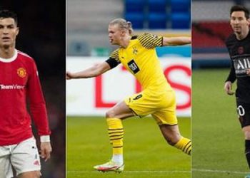 റോണോയില്ല, മെസിയെ പിന്തള്ളി ബെന്‍സേമ ; മികച്ച മൂന്ന് താരങ്ങളുടെ പട്ടികയുമായി ഹാലൻഡ്