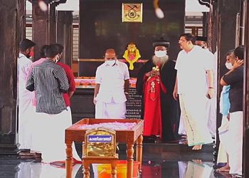 മന്നത്തു പത്മനാഭന്റെ 145-ാം ജയന്തി ആചരണം ; പരിശുദ്ധ കാതോലിക്കാ ബാവ എൻഎസ്എസ് ആസ്ഥാനത്ത്