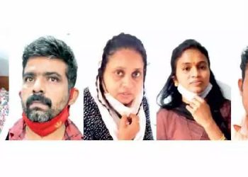 സ്ത്രീകളെ കാണിച്ച് വിവാഹതട്ടിപ്പ് ; അഞ്ചു പേർ അറസ്റ്റിൽ