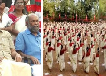 കൊവിഡിനിടെ സിപിഎമ്മിന്റെ മെഗാ തിരുവാതിര ; എംഎ ബേബിയടക്കം കാഴ്ചക്കാര്