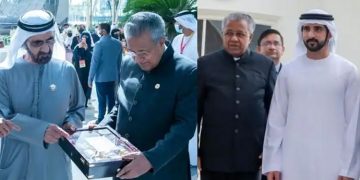 ദുബായ് ഭരണാധികാരികളെ കണ്ട് മുഖ്യമന്ത്രി :  ഷെയ്ഖ് മുഹമ്മദ് ബിന്‍ റാഷിദിനെ കേരളത്തിലേക്ക് ക്ഷണിച്ചു