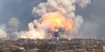 റഷ്യയിലും സ്ഫോടന ശബ്ദം കേട്ടെന്ന് റിപ്പോർട്ട്