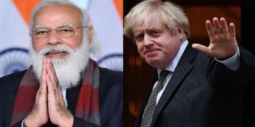 പ്രധാനമന്ത്രി മോദിയും ബ്രിട്ടീഷ് പ്രധാനമന്ത്രിയും ടെലിഫോണ്‍ സംഭഷണം നടത്തി