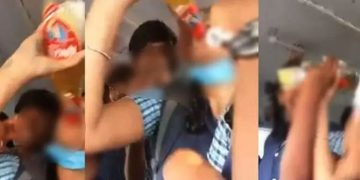 ഓടുന്ന ബസിൽ വിദ്യാർഥിനികൾ ബിയർ കുടിച്ച്​ ബഹളം വെച്ചു ; പോലീസും വിദ്യാഭ്യാസ വകുപ്പും അന്വേഷണമാരംഭിച്ചു