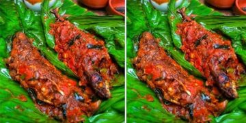 വാഴയിലയിൽ നാടൻ അയല മീൻ പൊള്ളിച്ചത് ;  റെസിപ്പി