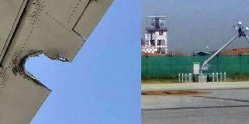 ഡൽഹിയിൽ ടേക് ഓഫിനു മുന്‍പ് തൂണ് ഇടിച്ചു തകർത്ത് വിമാനം ; ആളപായമില്ല