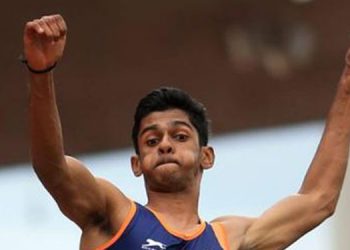 ടോക്കിയോ നിരാശ പഴങ്കഥ ; ജംപിംഗ് പിറ്റില്‍ ഗോള്‍ഡണ്‍ ഫ്ലൈയുമായി എം ശ്രീശങ്കര്‍