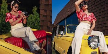 കാറിനു മുകളില്‍ കിടിലന്‍ ഫോട്ടോഷൂട്ടുമായി അനാര്‍ക്കലി