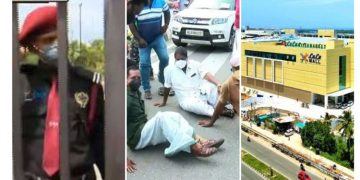 ലുലു മാളിന് മുന്നില്‍ പ്രതിഷേധവുമായി സമരക്കാര്‍ ; ജീവനക്കാരെ ഗേറ്റിനുമുന്നില്‍ തടഞ്ഞു