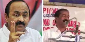 സിപിഎം നേതാക്കൾക്ക് തെരുവു ഗുണ്ടകളുടെ ഭാഷ ; സി വി വർഗീസിനെതിരെ കേസ് എടുക്കണം : വി ഡി സതീശൻ