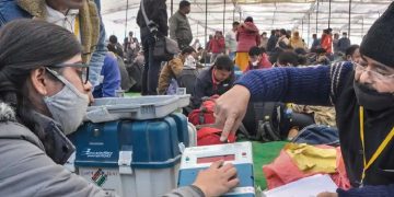 ഉത്തർപ്രദേശിൽ സാധ്യത ബിജെപിയ്ക്ക് ; കർഷക സമരം തിരിച്ചടിച്ചേക്കുമെന്ന് വിലയിരുത്തൽ