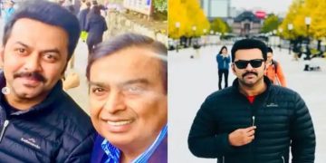 ജപ്പാനിലെ ട്രാഫിക് സിഗ്നലില്‍ അംബാനിയെ കണ്ടപ്പോള്‍ ; ചിത്രം പങ്കുവച്ച് ഇന്ദ്രജിത്ത്