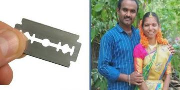 ബ്ലൈഡ്‌ ഉപയോഗിച്ച് ഭർത്താവിനെ കഴുത്തറുത്ത് കൊലപ്പെടുത്താന്‍ ശ്രമിച്ച് യുവതി