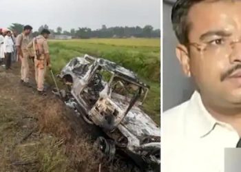 ലഖീംപൂർഖേരി കൂട്ടക്കൊല : ആശിഷ് മിശ്ര കീഴടങ്ങി ; നടപടി സുപ്രീംകോടതി ജാമ്യം റദ്ദാക്കിയതോടെ