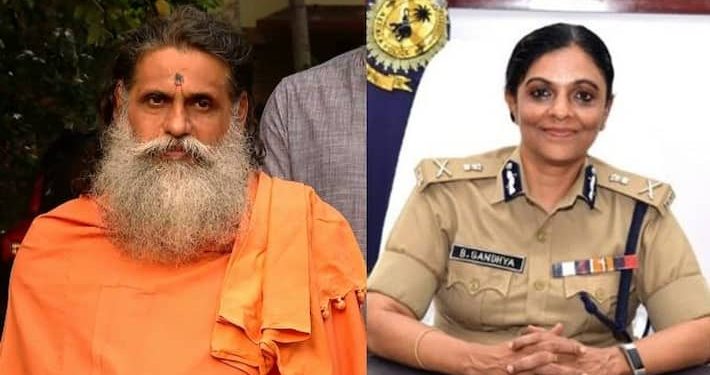 വീട് വച്ചത് ചട്ടമ്പിസ്വാമിയുടെ ജന്മസ്ഥലത്ത് ; ഡിജിപി ബി.സന്ധ്യക്കെതിരെ സ്വാമി ഗംഗേശാനന്ദ