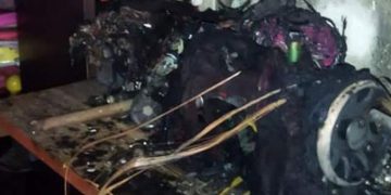 മുറിയിൽ ചാർജ് ചെയ്യാനിട്ട ഇലക്ട്രിക് ബൈക്കിന്റെ ബാറ്ററി പൊട്ടിത്തെറിച്ച് 40കാരൻ മരിച്ചു ; ഭാര്യ ​ഗുരുതരാവസ്ഥയിൽ