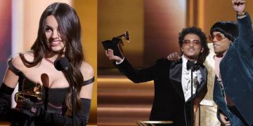 ഗ്രാമി പുരസ്‌കാരം പ്രഖ്യാപിച്ചു ; ബ്രൂണോ മാഴ്‌സിനും ഒലിവിയ റോഡ്രിഗോയ്ക്കും പുരസ്‌കാരം