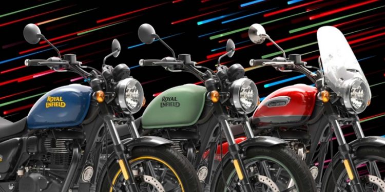 റോയൽ എൻഫീൽഡ് മെറ്റിയറിന് പുതിയ നിറങ്ങൾ