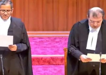 സുപ്രീംകോടതിയിൽ പുതിയ ജഡ്ജിമാർ ; ജസ്റ്റിസുമാരായ സുധാൻഷു ധൂലിയും ജെ.ബി.പർഡിവാലയും ചുതലയേറ്റു