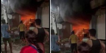 മധ്യപ്രദേശിൽ ഇരുനില കെട്ടിടത്തിൽ വൻ തീപിടിത്തം ; 7 പേര്‍ വെന്തുമരിച്ചു