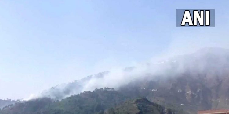 നിയന്ത്രണ രേഖയോടു ചേർന്ന് മൈനുകൾ പൊട്ടിയത് കാട്ടുതീ മൂലം: റിപ്പോർട്ട്