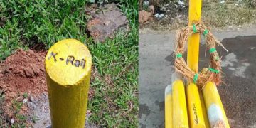 തിരൂരിൽ ഒറ്റ മഴയിൽ വെള്ളത്തിലായ കെ റെയിൽ കുറ്റികൾ ; വലിയ ആശങ്കയെന്ന് നാട്ടുകാര്‍