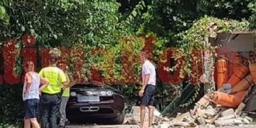 ക്രിസ്റ്റ്യാനോ റൊണാൾഡോയുടെ കാർ അപകടത്തിൽ പെട്ടു