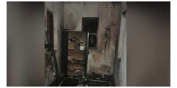 പേരാമ്പ്ര സിപിഐഎം പാർട്ടി ഓഫീസിന് തീയിട്ടു