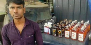 40 കുപ്പി വിദേശ മദ്യവുമായി ഐസക് ന്യൂട്ടൻ എക്സൈസ് പിടിയിൽ