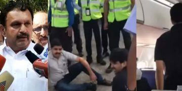 അടിച്ചാൽ തിരിച്ചടിക്കും ; മാന്യമായി പ്രതിഷേധിച്ച പ്രവർത്തകരെ മർദിച്ച ഇ പി ജയരാജനെതിരെ കേസെടുക്കണമെന്ന് കെ മുരളീധരൻ എം പി