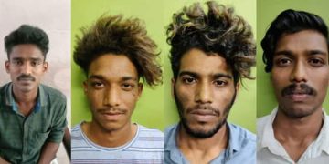 റെയിൽവേ ട്രാക്കുകളിൽ മയക്കുമരുന്ന് ഉപയോഗം: ഒമ്പതാം ക്ലാസുകാരൻ ഉൾപ്പെടെ അഞ്ച് പേർ പിടിയിൽ